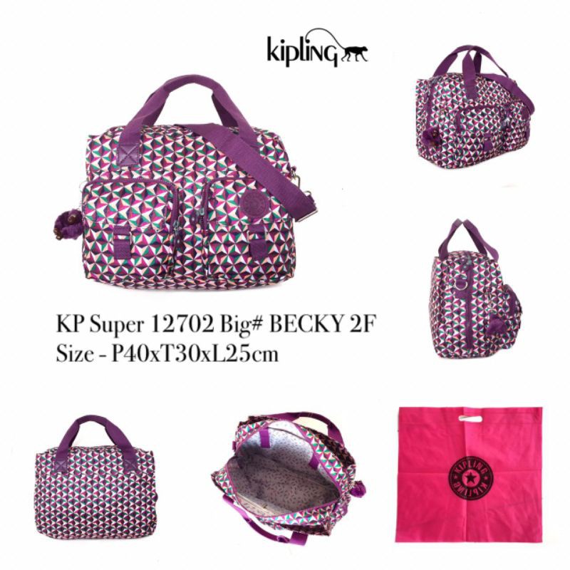 TAS WANITA KP SUPER 12702 BIG BECKY 2FUNGSI/TAS LAPTOP