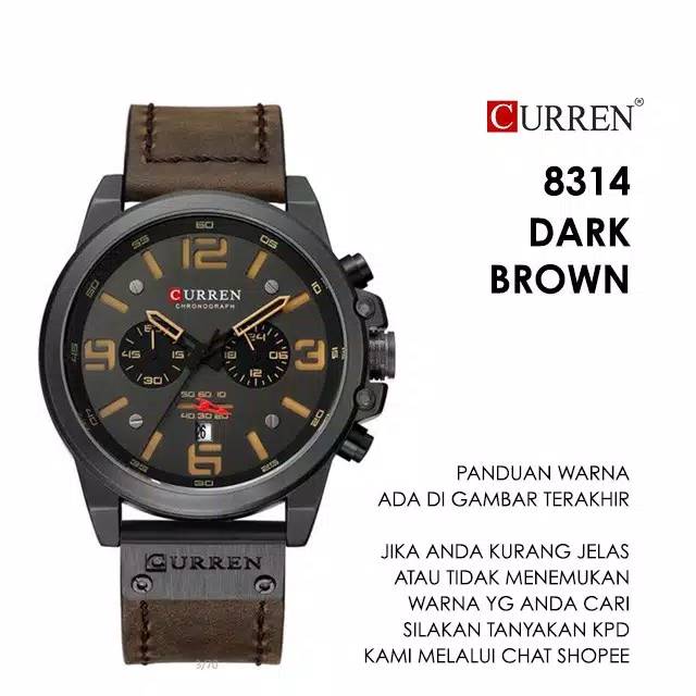 Jam Tangan Pria CURREN 8314