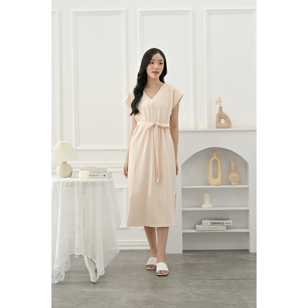 SURRELL - Calla Dress - 2 colors &amp; 2 size | Pakaian Wanita