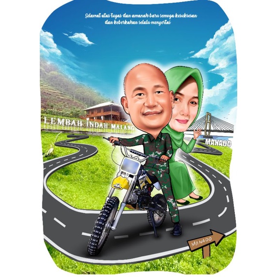 KARIKATUR DIGITAL, KARIKATUR WAJAH, KARIKATUR UNIK, KARIKATUR MURAH