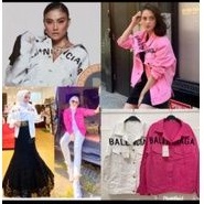 JAKET JEANS BALENCIAGA TAG LABEL BALENCIAGA