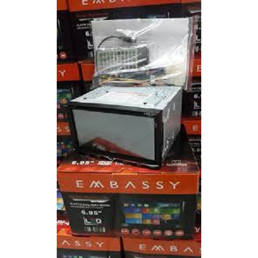 HEAD UNIT DOUBLE DIN ANDROID EMBASSY