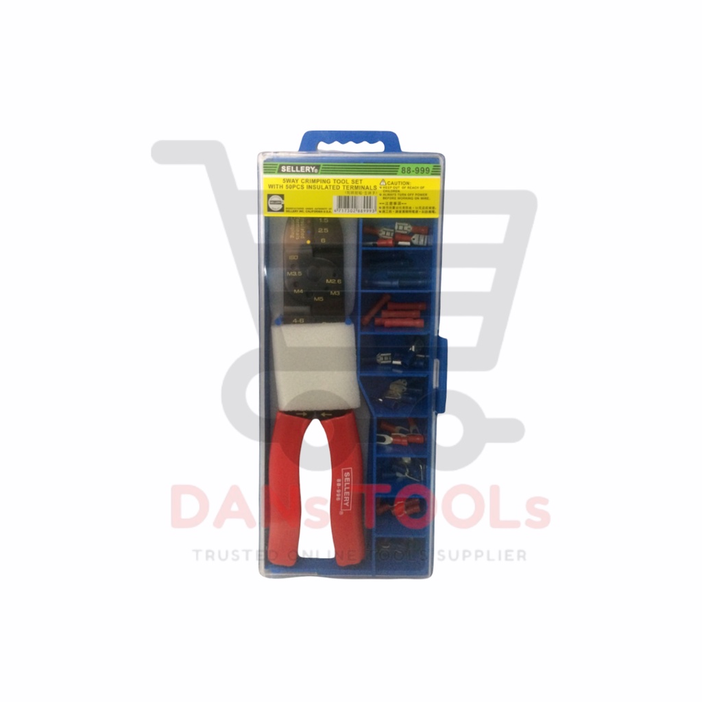 Tang Crimping /Tang skun Kabel Set 50pcs Sellery 88999