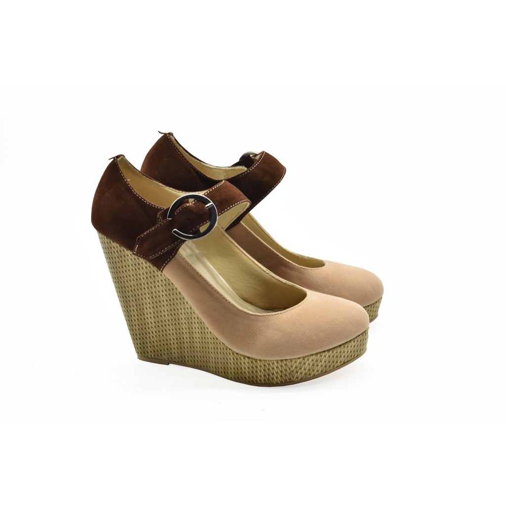 sepatu wedges wanita murah/sandal wedges perempuan AZZ 567-14