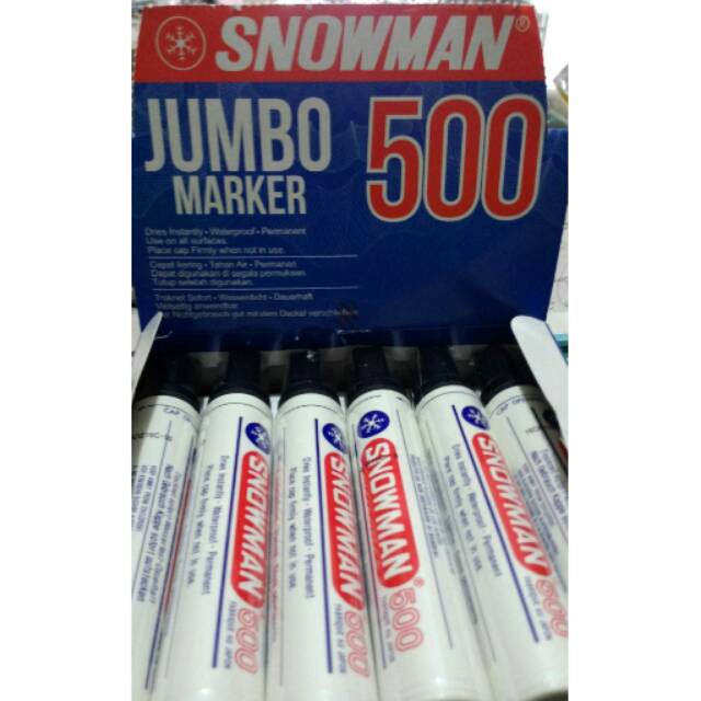 

Spidol snowman 500 jumbo