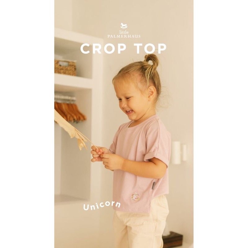 Little Palmerhaus Crop Top 2-5Y VLP