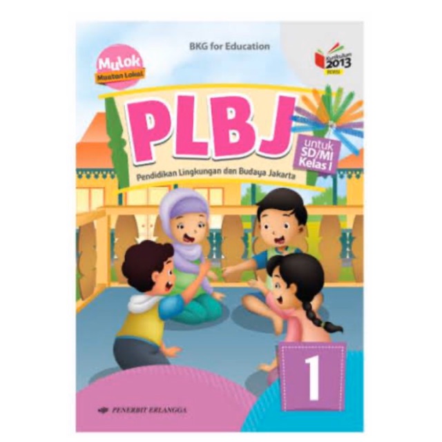 Buku Plbj Kelas 1 Sd Mi Erlangga Kurikulum 2013 Shopee Indonesia