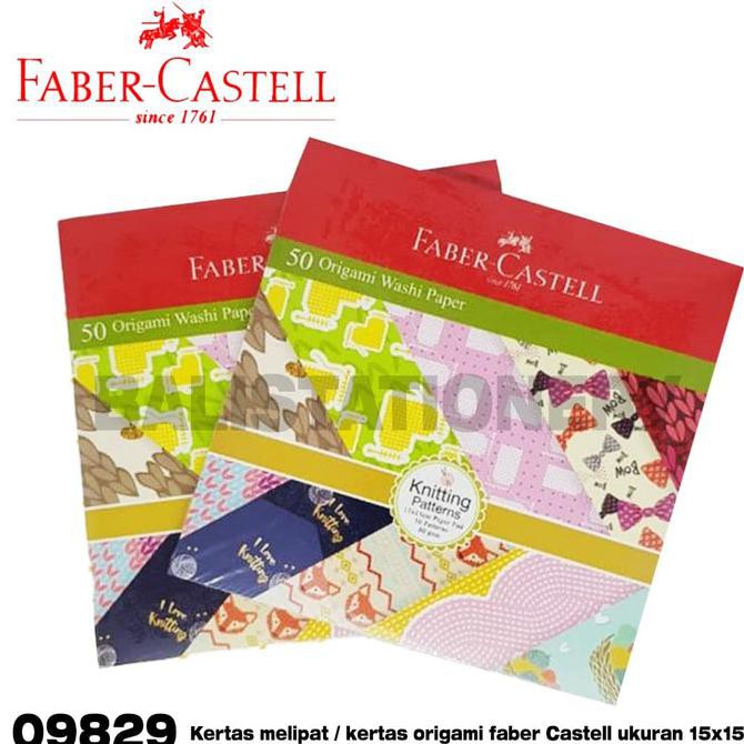 

Favorit] Kertas Melipat / Kertas Origami Faber Castel 15X15