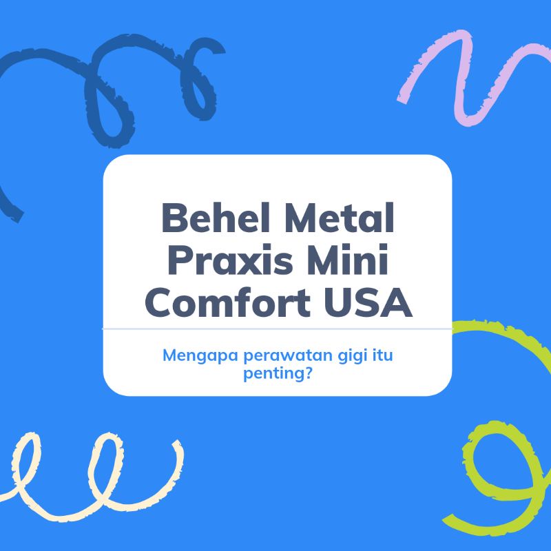 Behel Metal Praxis Mini Comfort USA-1Rahang
