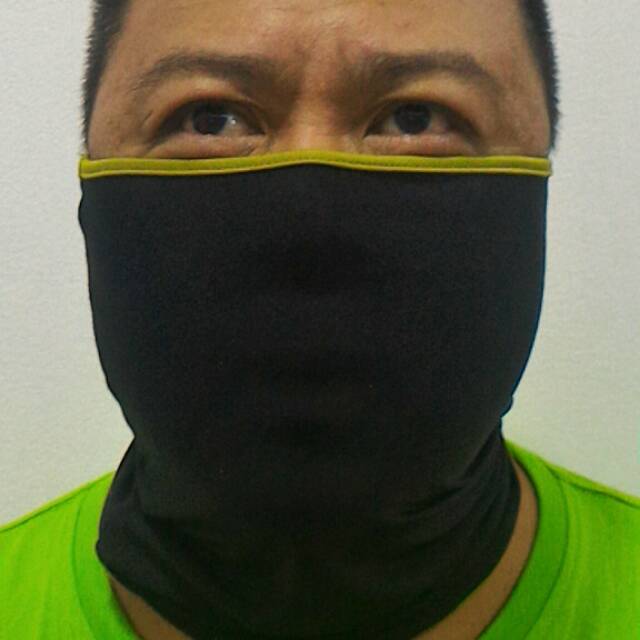 Masker Basic Model Warna Hitam