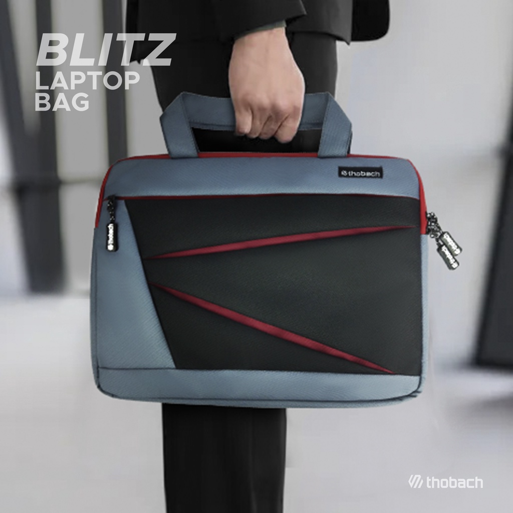 THOBACH-LAPTOP BAG WATERPROOF BLITZ TAS LAPTOP SELEMPANG