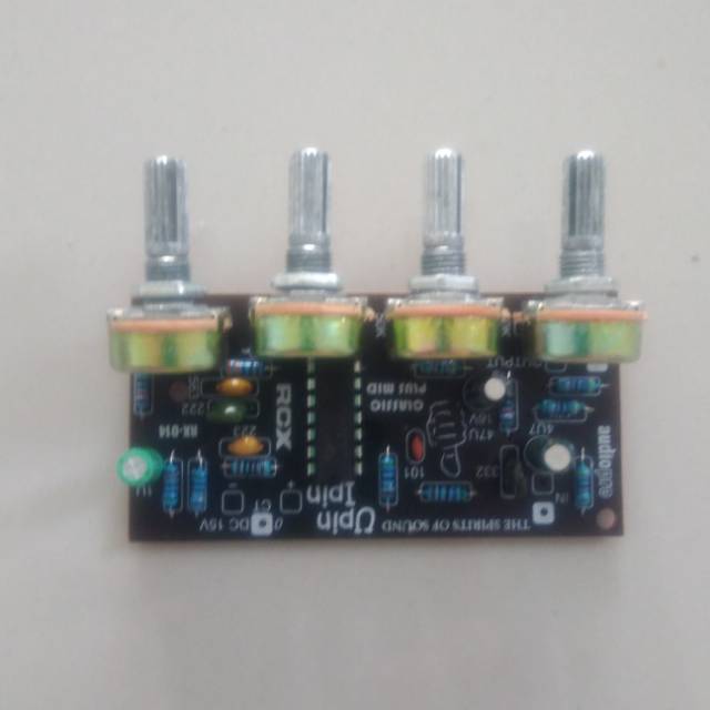 KIT ELITE TONE CONTROL LM324  MONO MIDDLE UPIN IPIN