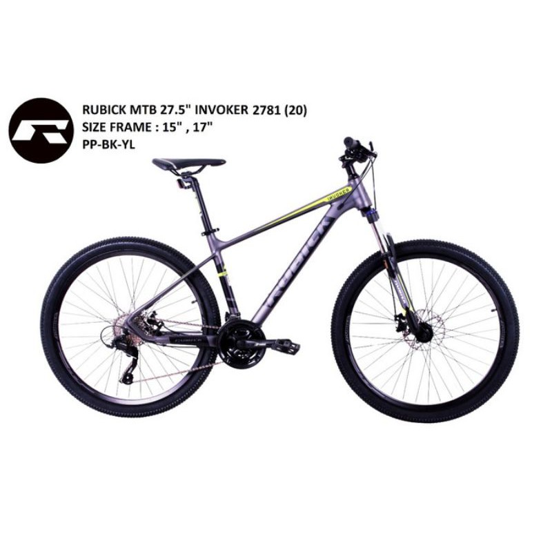 Sepeda mtb 27.5 Rubick Invoker  2781 by united