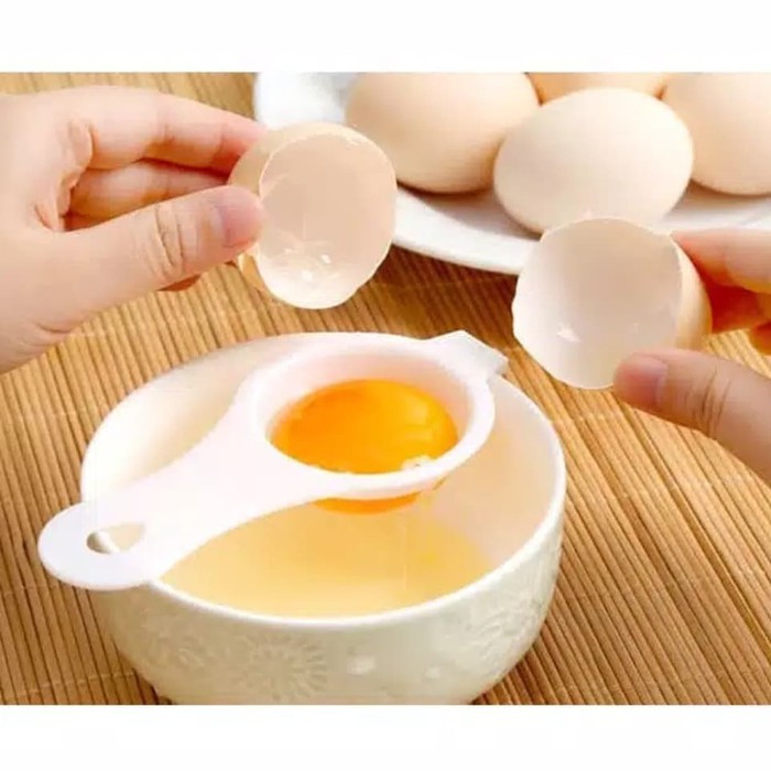 SHABRINA_FASHION!!! Egg white separator Alat Pemisah Putih dan Kuning Telur (COD)