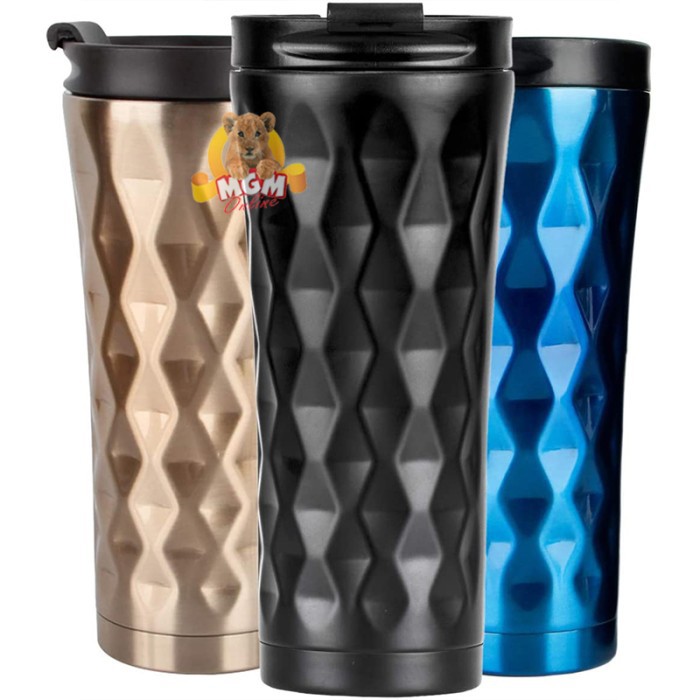 Livelit Termos air vaccum warna 500ml Travel Coffee Mug Stainless