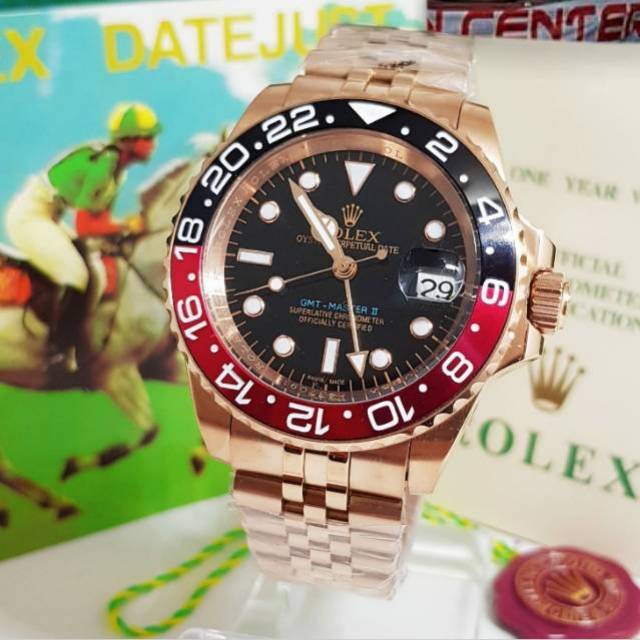 Rolex GMT Master ll Rosegold PEPSI Cerammic