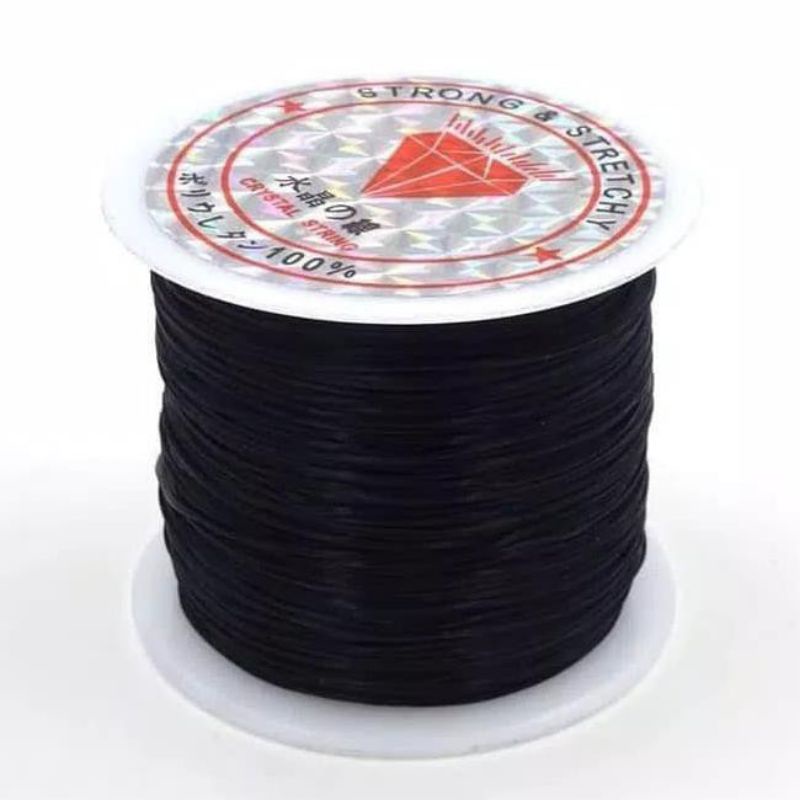 Tali Benang Karet Elastis Untuk Gelang Batu Kuat Tahan Lama