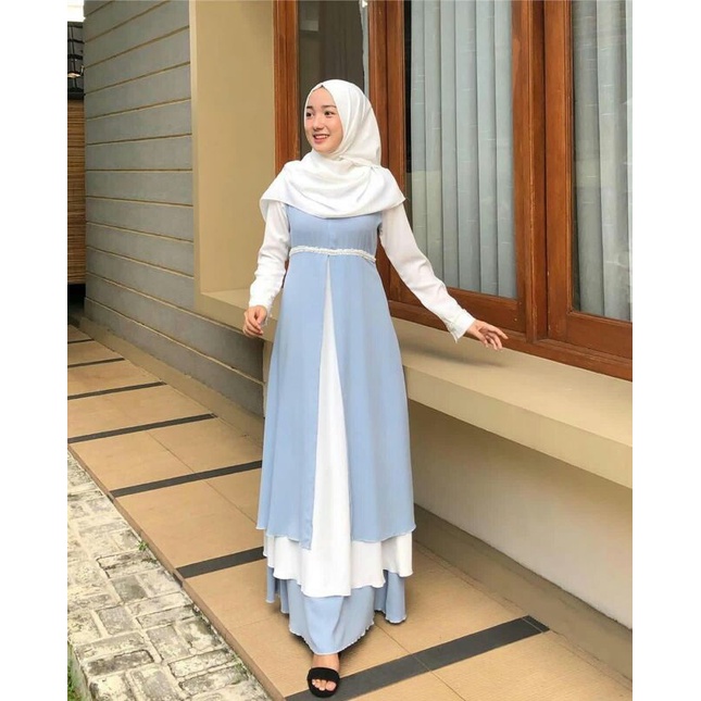 MAHESA DRESS / DRESS MUSLIM  / GAMIS PESTA / GAMIS LEBARAN