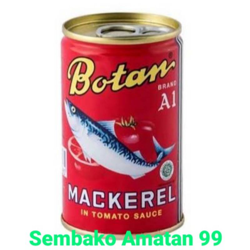 Sarden Mackerel Botan 425 Gram