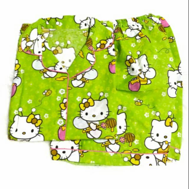 Piyama Dewasa Hello Kitty