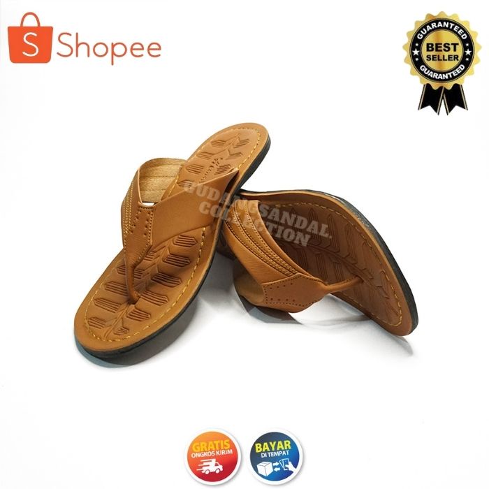 SANDAL KULIT / SANDAL KULIT ASLI PRIA / SANDAL KIULIT PRIA DEWASA / SANDAL KULIT CASUAL