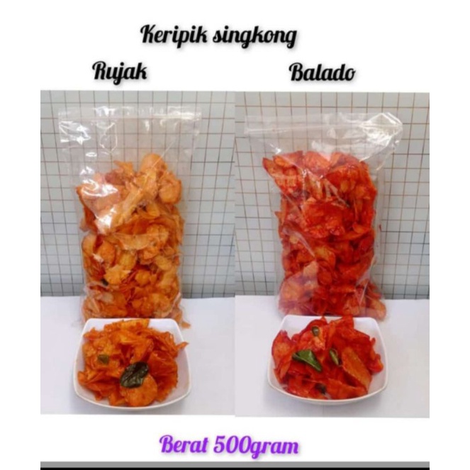 

KERIPIK SINGKONG BUMBU