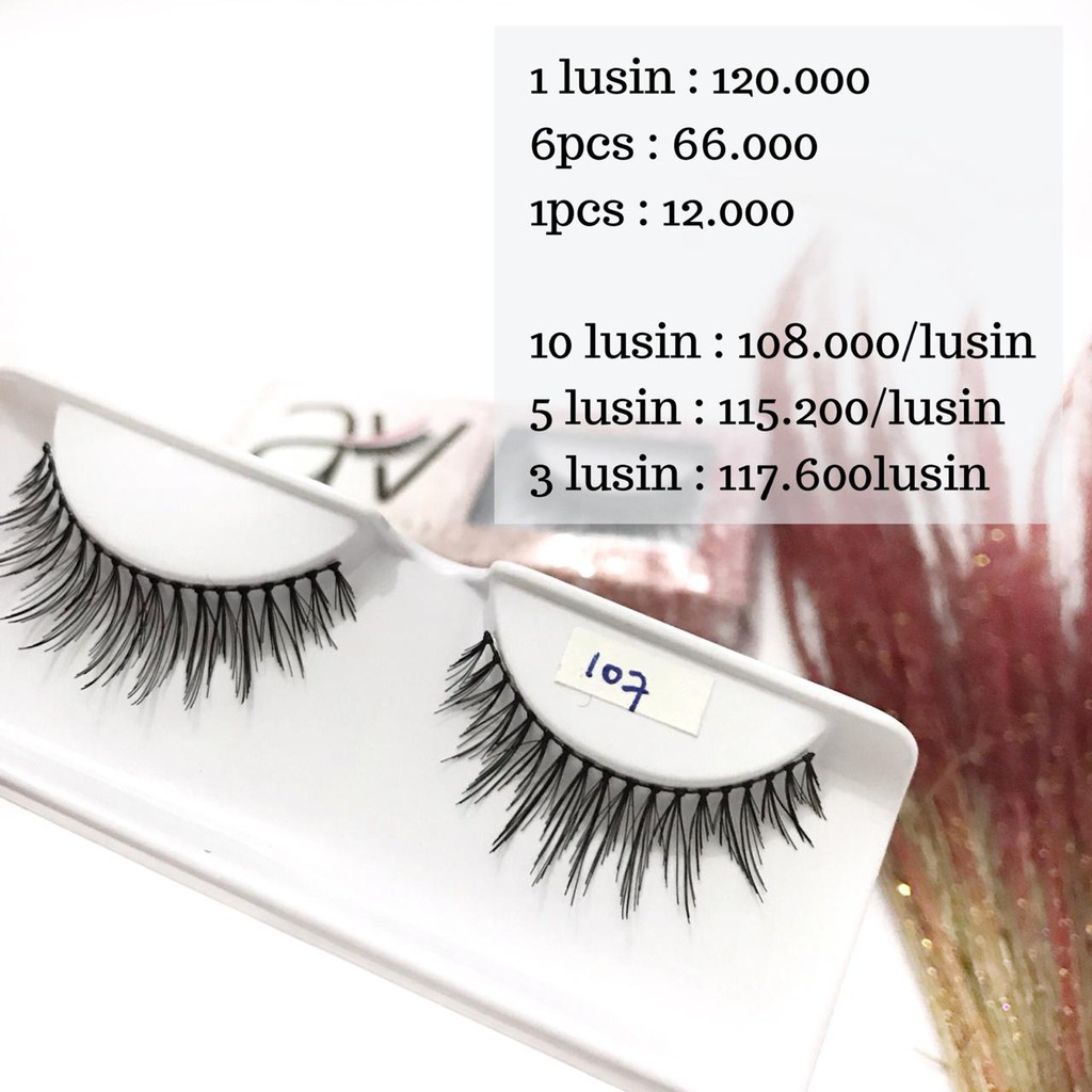 Bulu Mata Palsu Premium Lashes code 107 AivieLashes