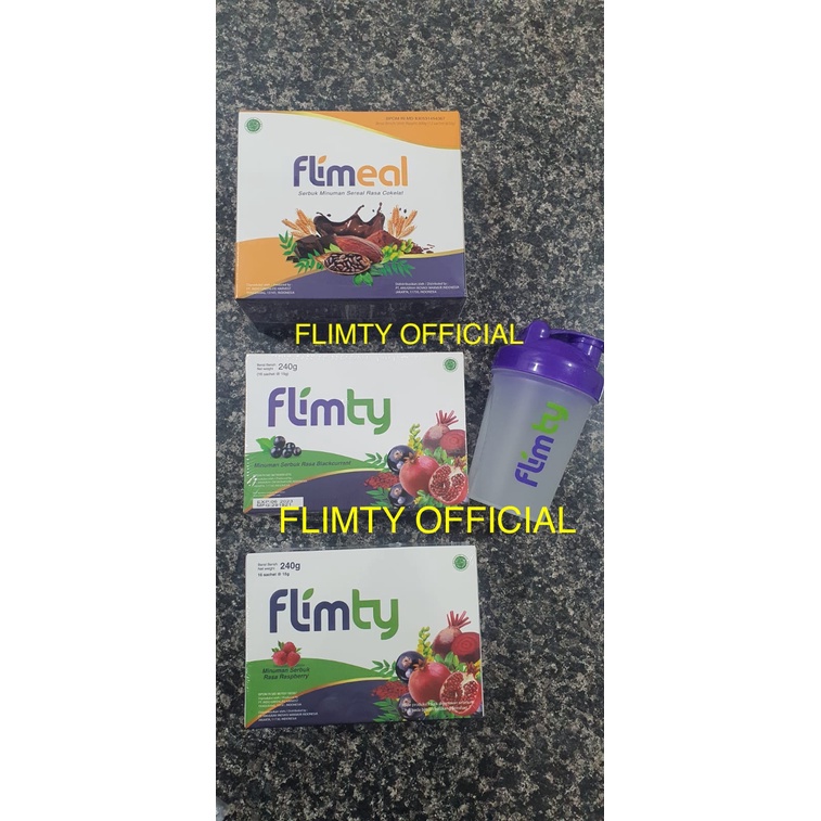 Flimty Fiber 1 BOX isi 16 Sachet  BPOM pelangsing obat kurus diet By Flimty Official