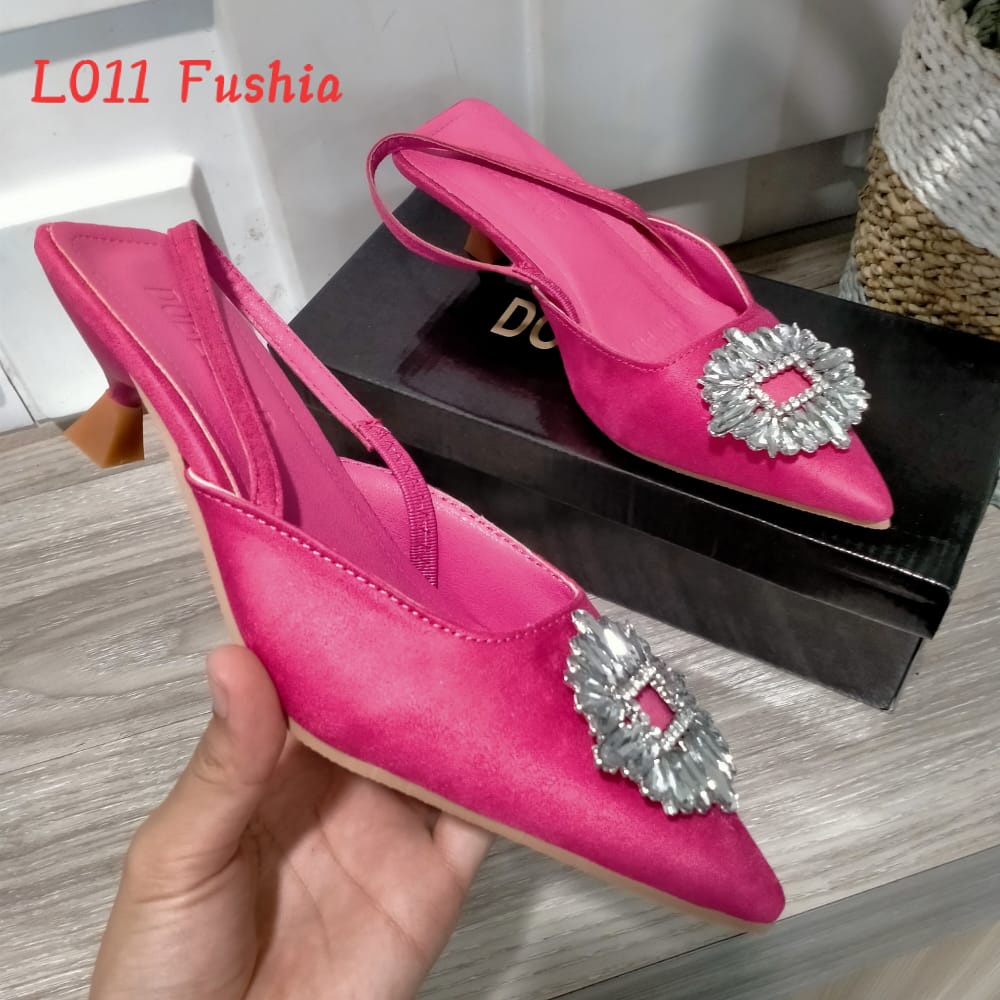 Heels wanita Dbltop L011