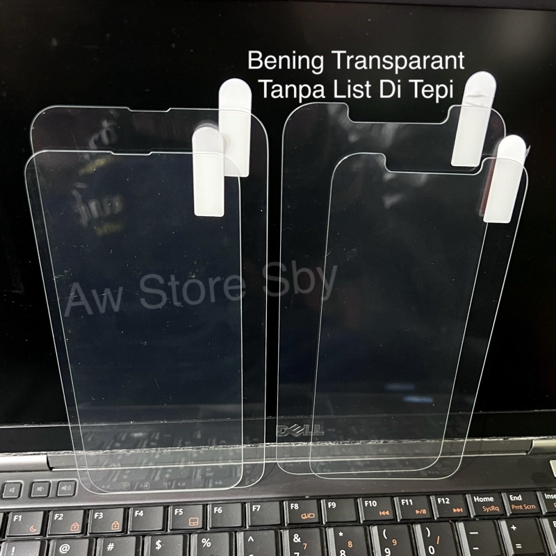 Tempered Glass iPhone 11/11 Pro Max/X/XS/XR/12/12 mini/12 Pro Max/13/13 Pro Max/14 Plus Anti Gores Kaca Bening