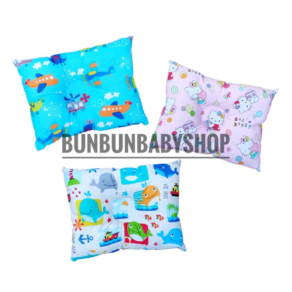 Bantal Bayi Peang Perlengkapan Tidur Murah Bantal Peyang Baby Baru Lahir Newborn Guling Lucu Motif