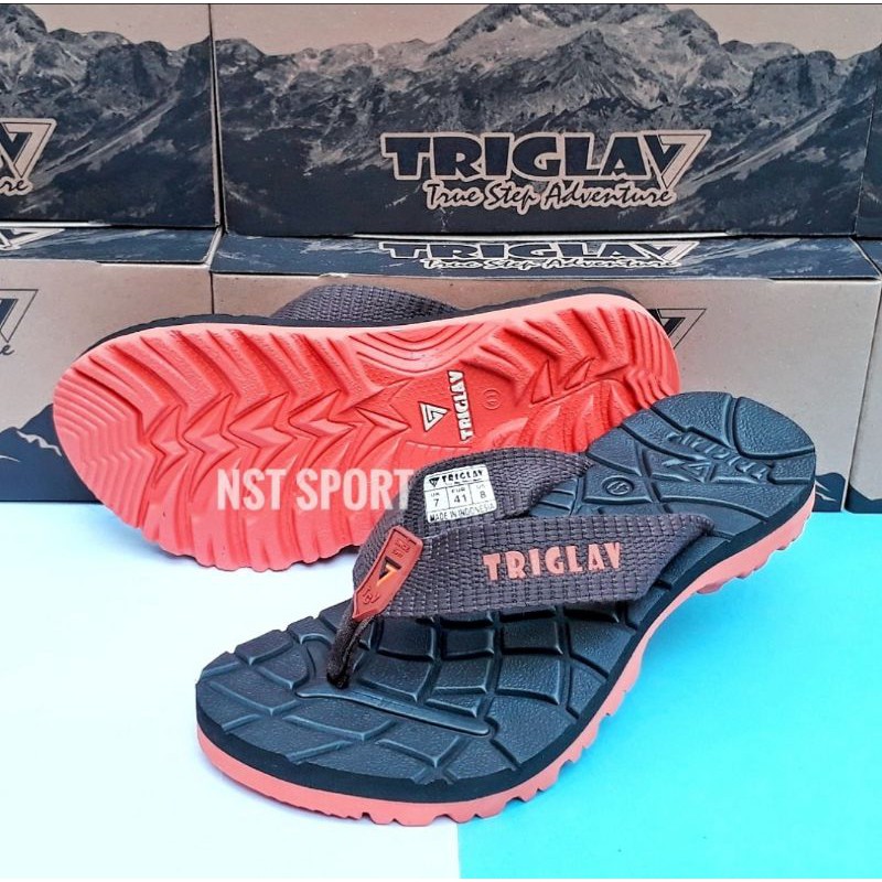 Sendal Triglav Original - Sandal Triglav Casual Pro Premium - Sandal Jepit Triglav - Sandal Gunung Triglav - Sandal Pria - Sandal Outdoor