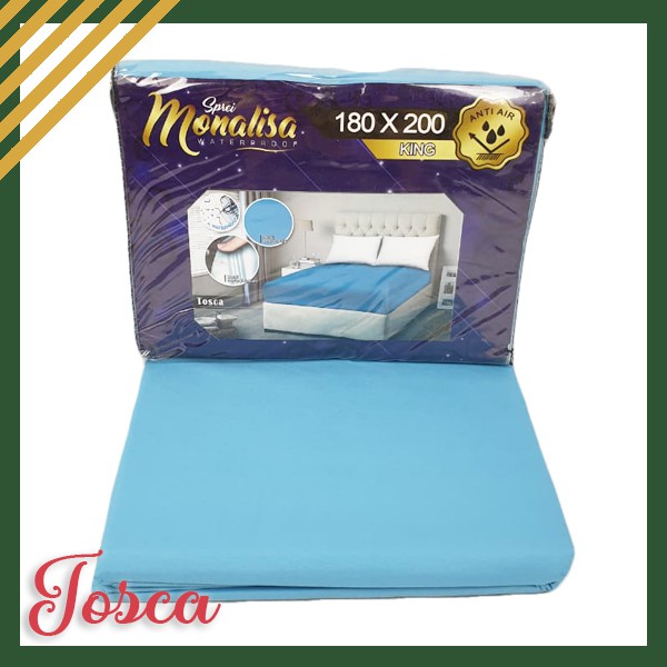 MONALISA Sprei WaterProof Anti Air PREMIUM Ukuran180x200 Anti Ompol - IJN PLAZA