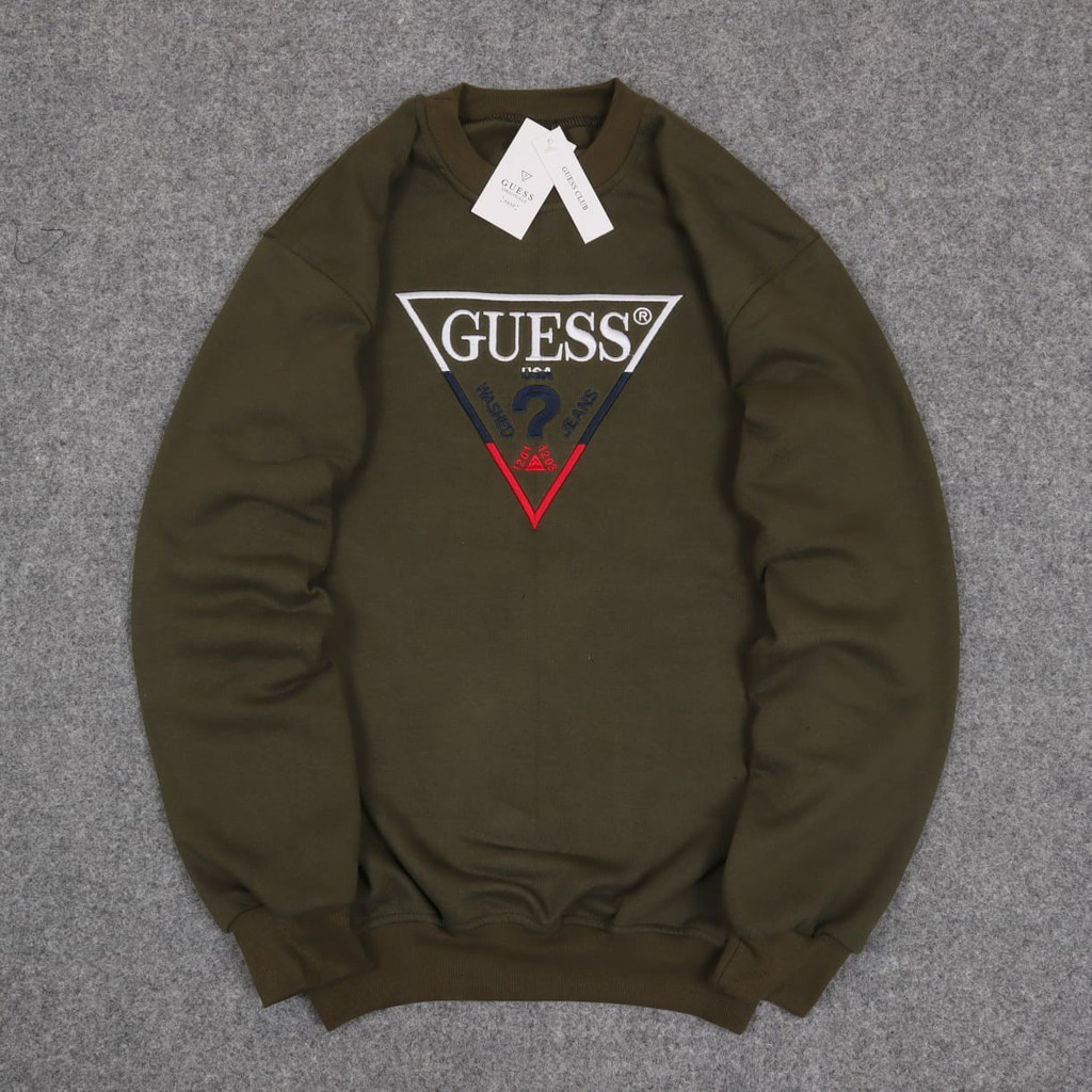 Jaket Sweater Crewneck GSS EMBROID – Edition Trendy Casual Unisex Good Brand Quality Stylish