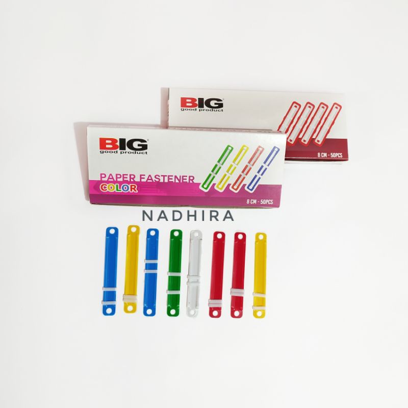 

PAPER FASTENER BIG PF-80 PTH/WARNA