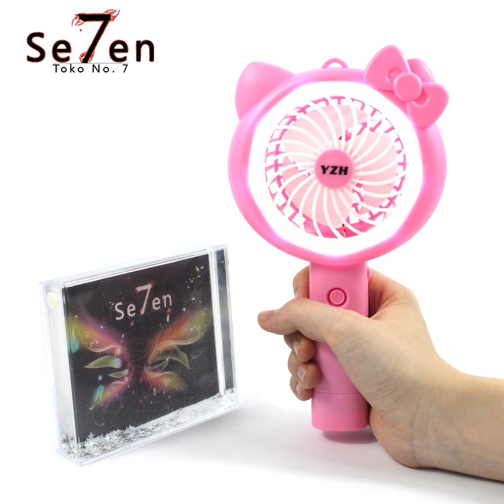 Kipas Angin Tangan Stand Portable Karakter ( Standing Mini Fan)