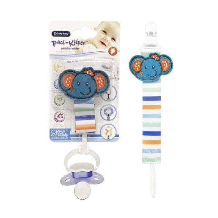 Gantungan Empeng Babypaci-Kliper Pacifer Holder Lucky Baby