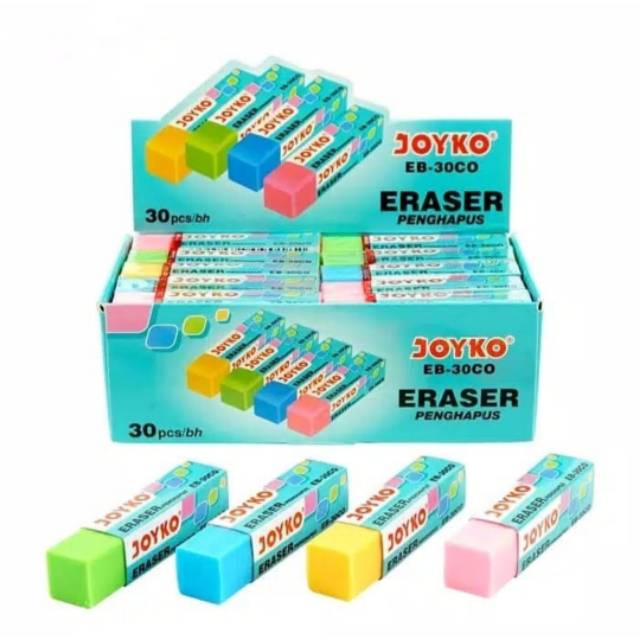 

JOYKO ERASER EB 3CO | PERLENGKAPAN SEKOLAH ALAT TULIS PENGHAPUS ATK