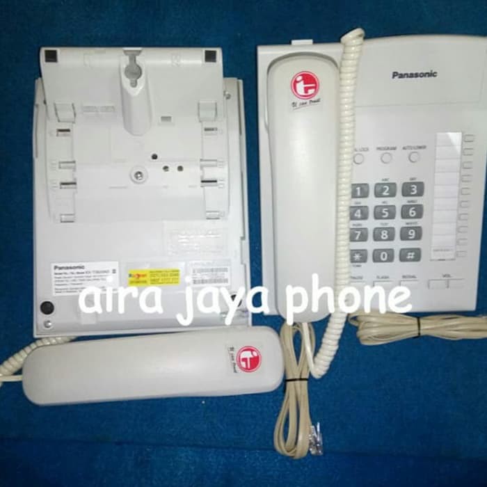 PESAWAT TELEPON PANASONIC KX-TS820NDW SECOND SPESIAL BISA BUAT INDIHOME &amp; MSN PABX