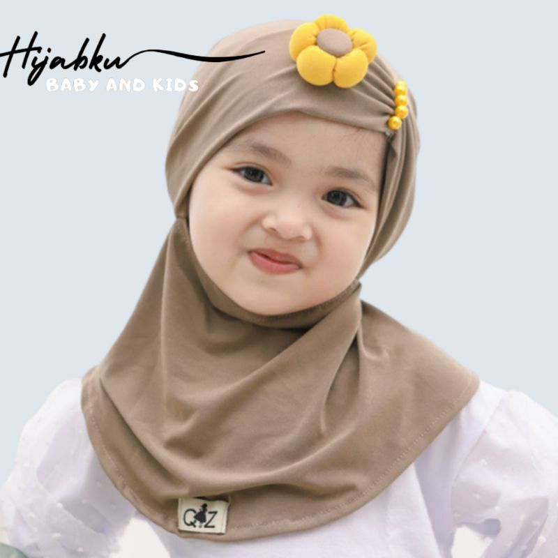 kerudung anak 0 6 bulan 0 1 up 2 tahun ZIHAN Kerudung anak bayi hijab bayi jilbab anak bayi jilbab b