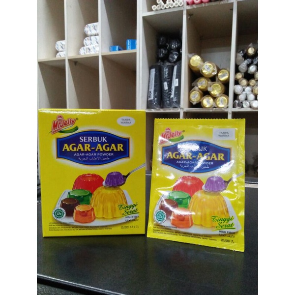 

MrJelly Serbuk Agar-Agar Putih 7gr