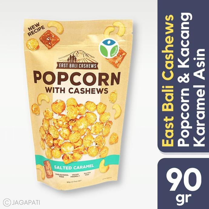 

East Bali Cashews - Popcorn Salted Caramel 90gr - Cemilan Sehat