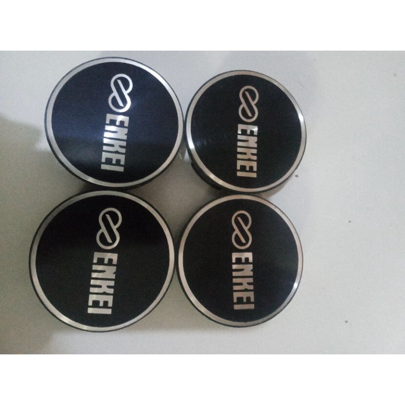 Tutup dop velg racing enkei ( 4 pcs  )
