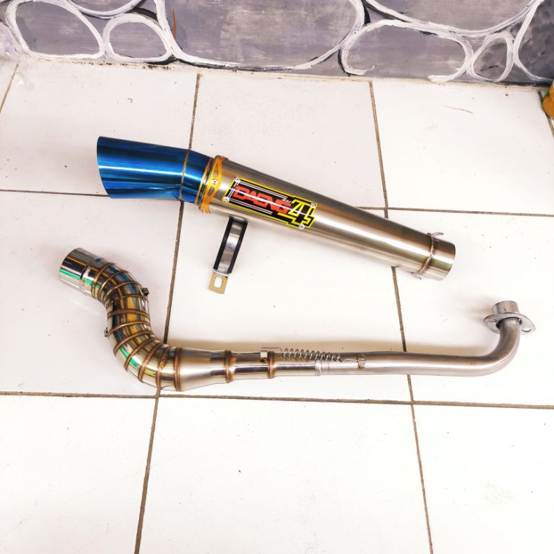 KNALPOT RACING DAENG SAI 4 JUPITER VEGA SUPRA GRAND SMASH BLADE REVO