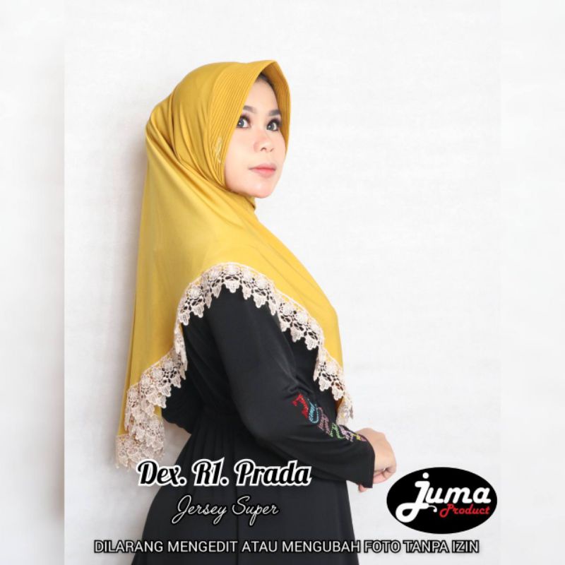 HIJAB PET ANTEM RENDA PRADA ORI JUMA