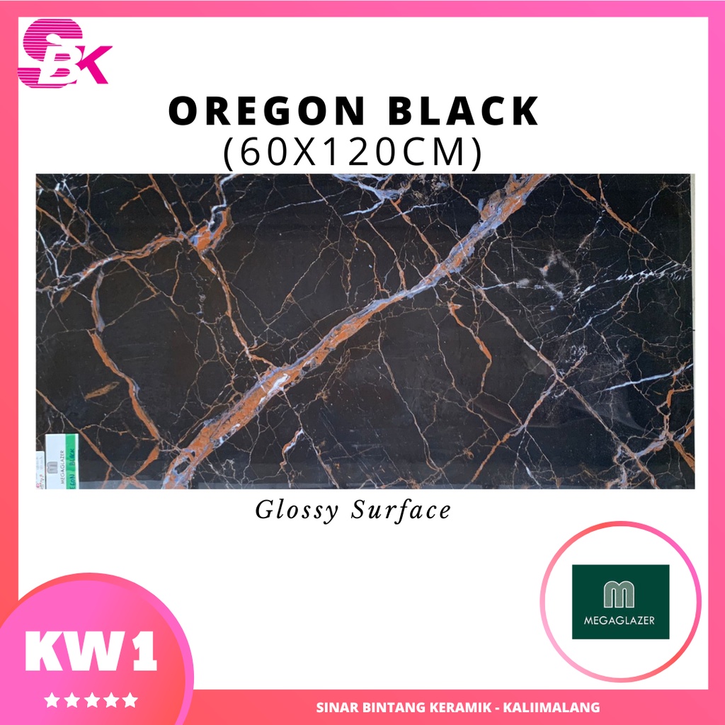 Granit Ruangan 60x120 Oregon Black