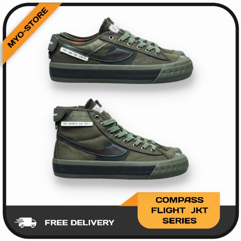 COMPASS RETROGRADE FLIGHT JKT LOW/HI SERIES ORIGINAL