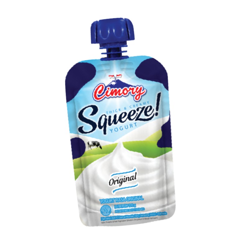 

CIMORY SQUEEZE YOGURT 120GR (4 varian rasa)