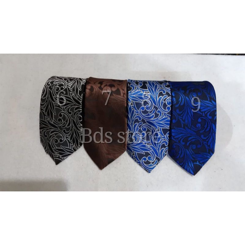 Dasi Pria Panjang Motif Batik Ukuran Medium 3inchi