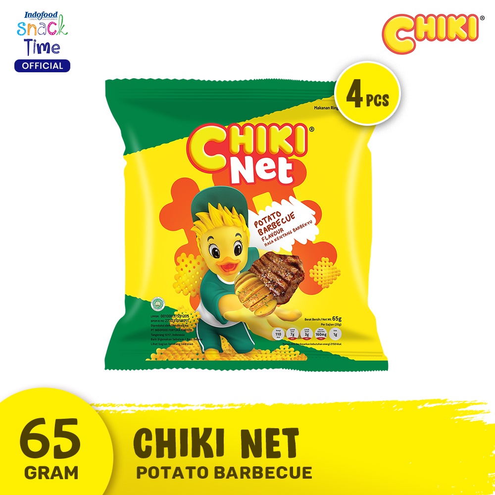 

Chiki Net Potato Barbecue 65 Gr - 4 Pcs